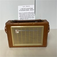 1958 GE Transistor Radio - Works