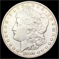 1904-S Morgan Silver Dollar LIGHTLY CIRCULATED