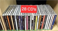 Lot of 28 CDs NSYNC, Counting Crows, Kenny Chesney