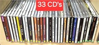 Lot of 33 CDs Alabama, Toby Keith, Shania Twain