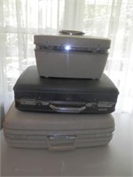 3-vintage Samsonite & American Tourister luggage