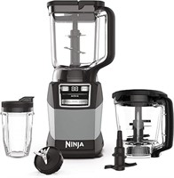 Ninja AMZ493BRN Compact Kitchen System, 1200W, 3 F