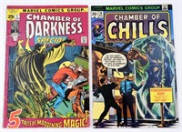 (2) MARVEL CHAMBER OF DARKNESS & CHILLS