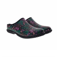 Western Chief Women's 6 Garden Clog, Black 6