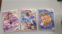 Wii video game lot