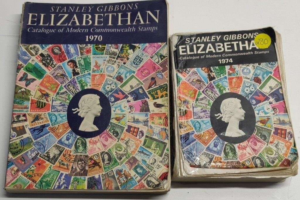 2 Stanley Gibbons Elizabethan Stamp Collecting