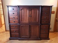 Large Entertainment Center with Drawers