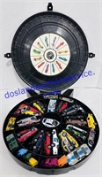 40 Hot Wheels with Wheel Carry Case