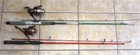 2-  USED  RODS &  REELS