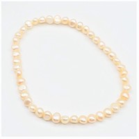 Natural Freshwater Pearl Bracelet, retail $50.00,