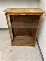 Antique Display Cabinet, Front Glass Missisng