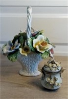 Vintage Porcelain Flowers