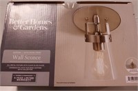 Better Homes & Gardens wall sconce light with