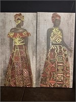 African Women on Canvas