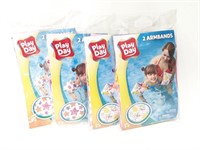 New Lot of 4 Pool Armbands. Patterns may vary