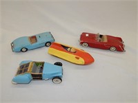 Carved Wood Cars & Boat