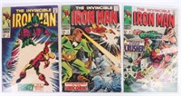 IRON MAN #4, #5 & #6 COLLECTIBLE COMIC BOOKS