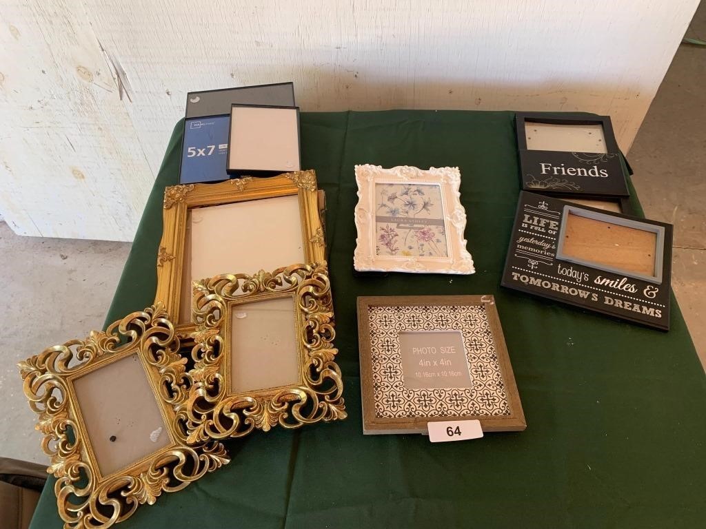 Assorted Picture Frames