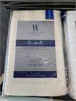 New Wamsutta king size pillow cases