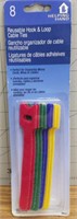 Reusable hook & loop cable ties