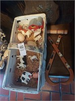 Cow Collection and Amish Wood Tongs