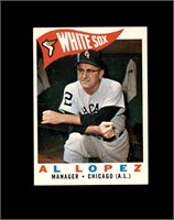 1960 Topps #222 Al Lopez EX to EX-MT+