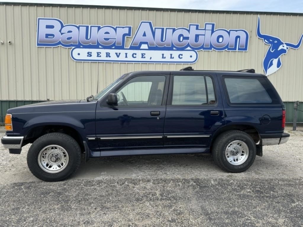 Monday, June 3rd Vehicle & Boating Online Only Auction