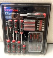 Tekton 54 piece screwdriver set