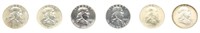 US FRANKLIN HALF DOLLAR 50C SILVER COINS