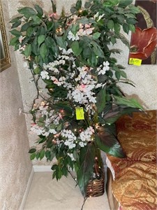 Artificial Dogwood tree with lights