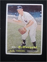 1957 TOPPS #200 GIL MCDOUGALD YANKEES