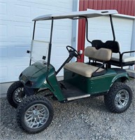 E-Z-GO Gas Lift Golf Cart, Canopy, Back Seat
