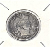 1896 O Barber Dime