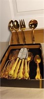 24Kt Gold Plated Tableware