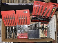 Assorted drill bits