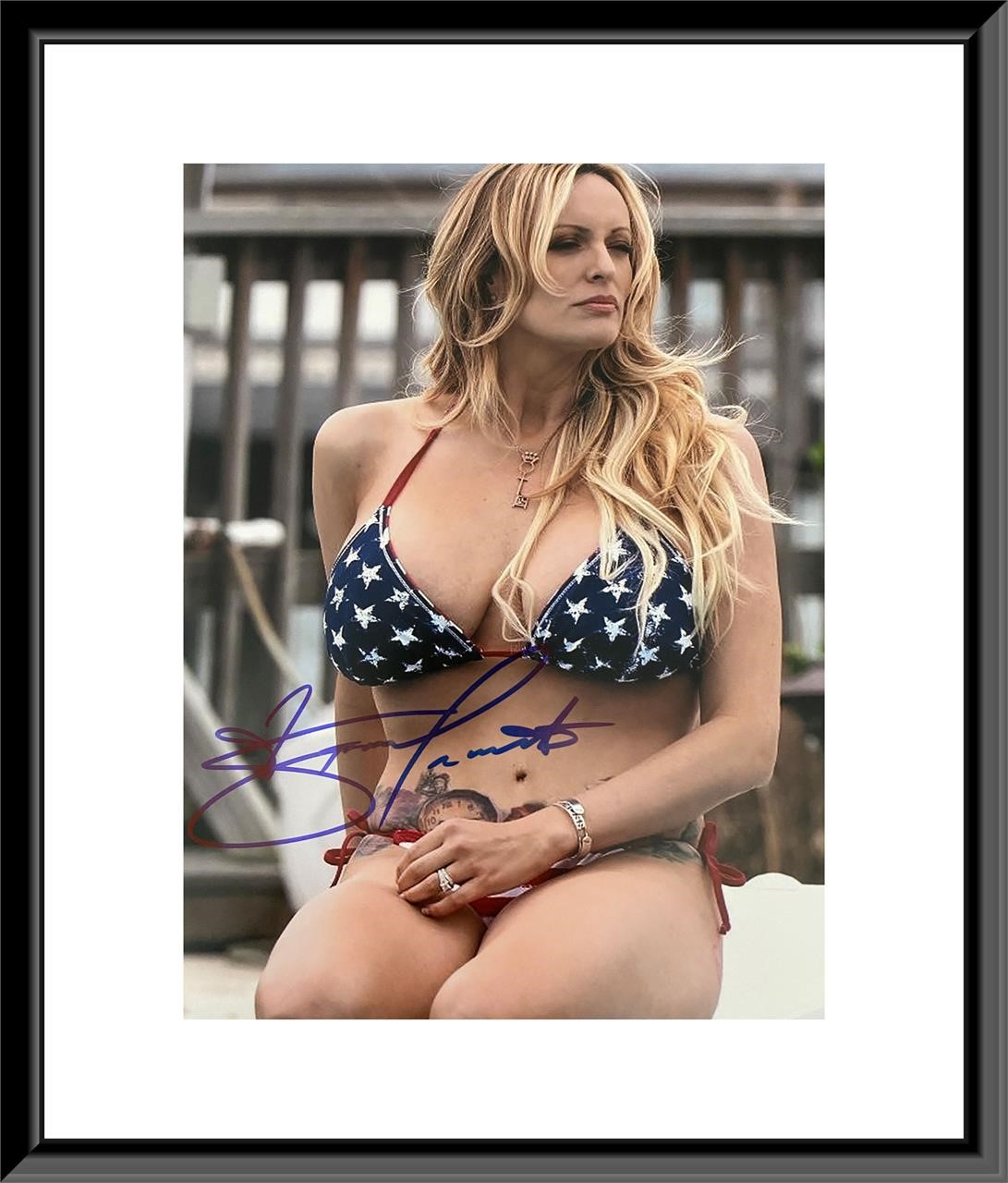 Stormy Daniels signed photo