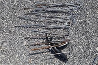 Lot of 10 Sissy Bars - Various Sizes