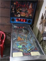 Dracula Pinball Machine(power comes on but does