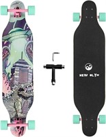 SEALED - New Olym Longboard Skateboard, 44 Inch 8