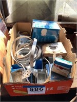 Box of electrical items