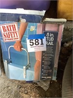 Bathtub safety handle