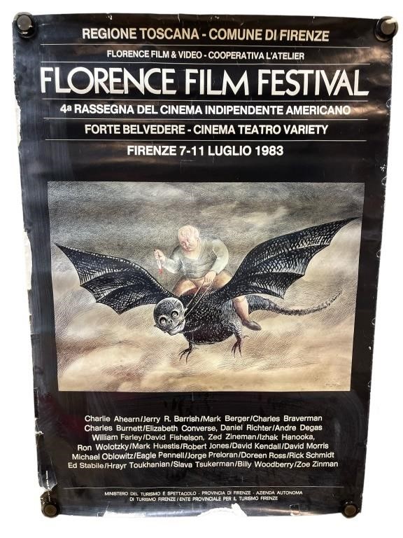 1983 Florence Film Festival poster