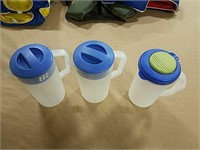Plastic water pitchers