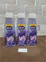 3x Shampoo blooming freesia