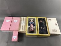 7pc Effanbee & Kewpie Dolls in Box