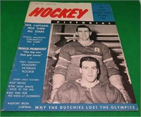 March 1956 Hockey Pictorial Magazine The RICHARDS