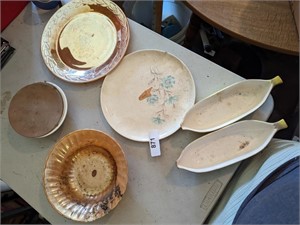 Glass Bowl, Plates, Other