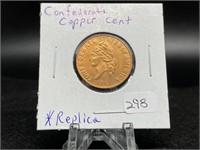 Confederate Copper Cent (Replica)