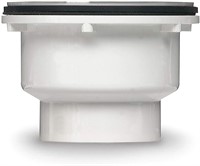 Oatey 825-2P 2  PVC Shower Drain  2-Inch  White