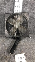 fan with lighter adapter